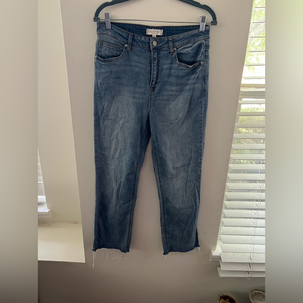 Harper Women's Straight Leg Blue Jeans